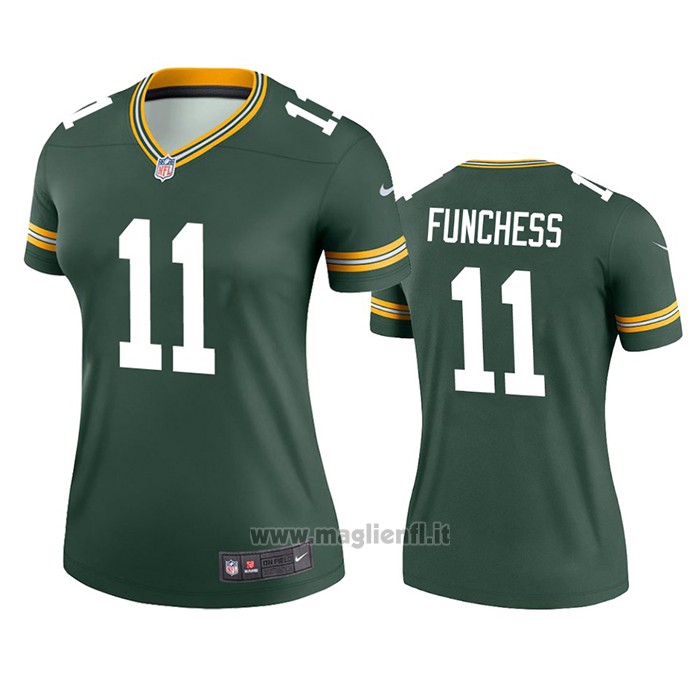 Maglia NFL Legend Donna Green Bay Packers Devin Funchess Verde